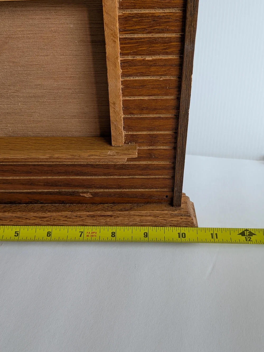 Vintage House Shaped Wooden Picture Frame Wall Decor